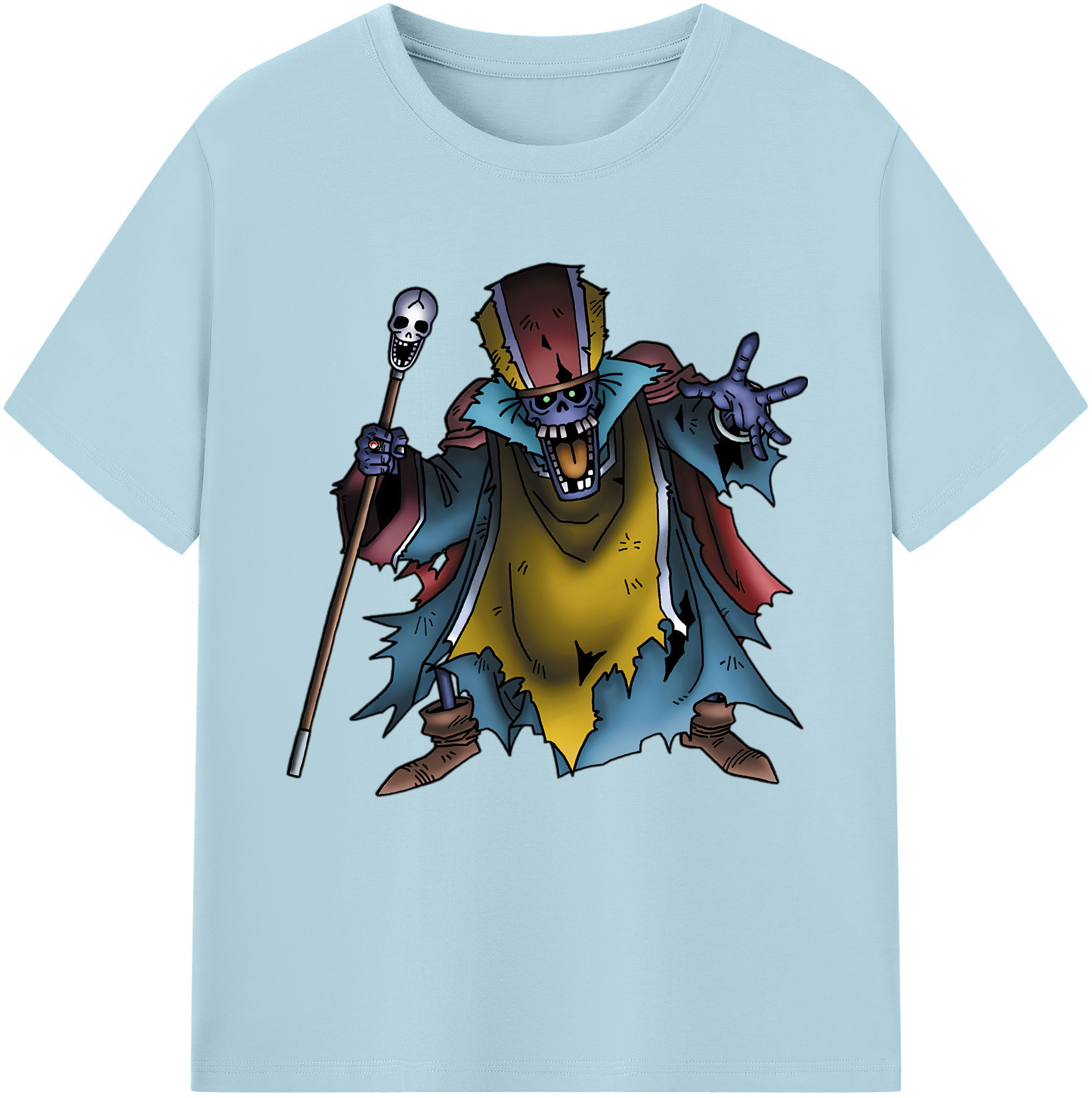（画像用） ドラゴンクエスト Doragon Kuesuto Dragon Quest 綿100％半袖Tシャツ（フロントプリント）
